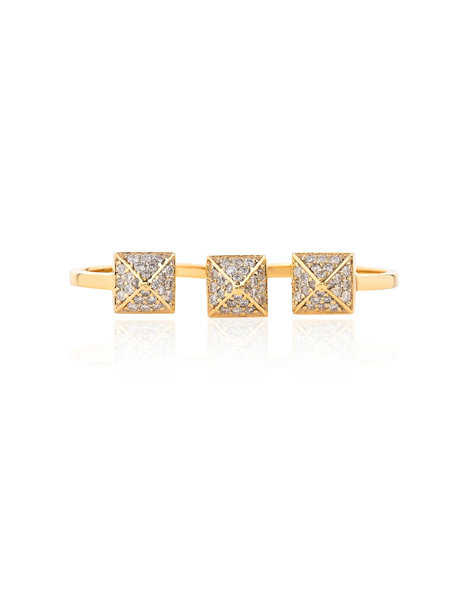 La DiaMantés  | Diamond Apex Trio Ring